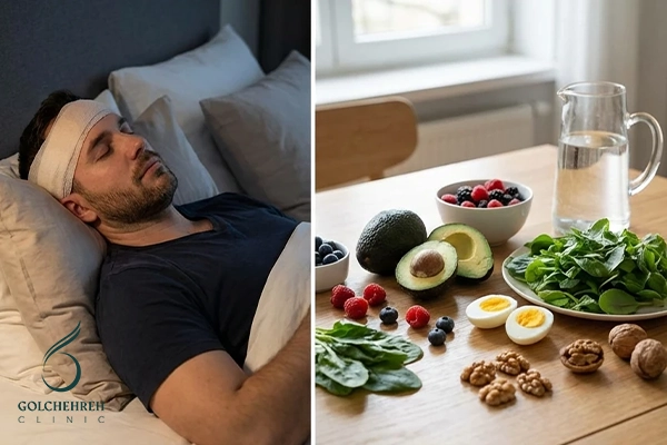 مراقبت های بعد از کاشت مو (شستشو، خوابیدن، تغذیه) | راهنمای کامل